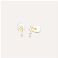 Boucles d'oreilles Stroili Oro in Or jaune Cubic Zirconia 1435998 - 1435998